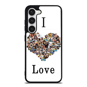 I LOVE LUKE BRYAN COLLAGE Samsung Galaxy S23 Case Cover