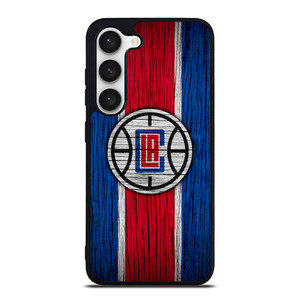 LOS ANGELES CLIPPERS WOOD LOGO Samsung Galaxy S23 Case Cover