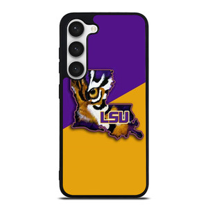 LSU TIGERS LOUISIANA STATE UNIVERSITY FOOTBALL ICON Samsung Galaxy S23 Case Cover