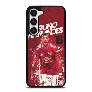 MANCHESTER UNITED BRUNO FERNANDES Samsung Galaxy S23 Case Cover