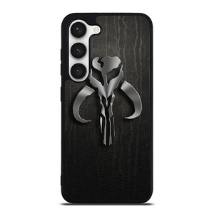 MANDALORIAN LEATHER LOGO Samsung Galaxy S23 Case Cover