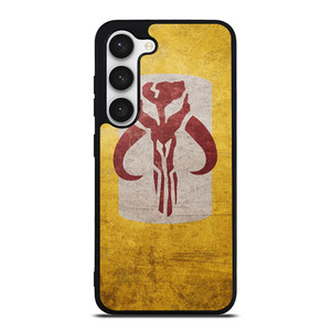MANDALORIAN YELLOW LOGO Samsung Galaxy S23 Case Cover