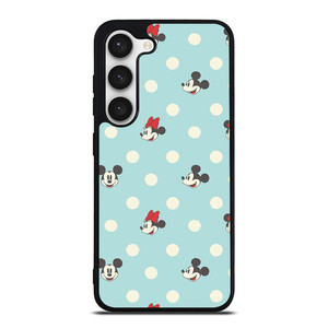 MICKEY AND MINNIE MOUSE DISNEY POLKADOTS Samsung Galaxy S23 Case Cover