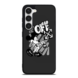 MICKEY MOUSE OFF WHITE LOGO Samsung Galaxy S23 Case Cover