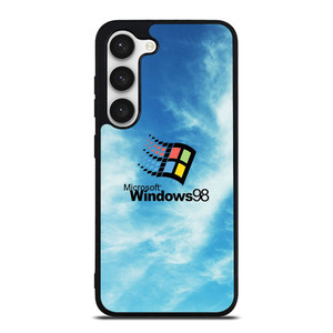 MICROSOFT WINDOWS 98 RETRO LOGO Samsung Galaxy S23 Case Cover