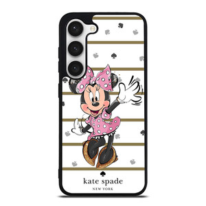 MINNIE MOUSE DISNEY KATE SPADE NEW YORK LOGO Samsung Galaxy S23 Case Cover