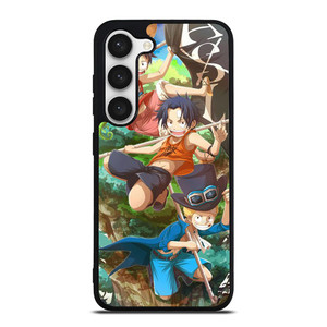 ONE PIECE LUFFY SABO ACE KID Samsung Galaxy S23 Case Cover