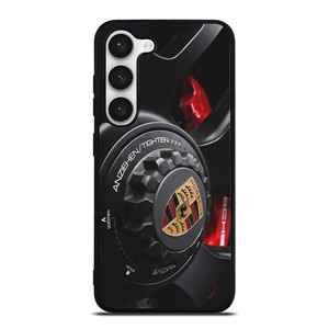 PORSCHE WHEEL LOGO ICON Samsung Galaxy S23 Case Cover