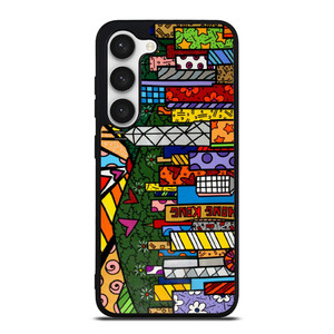 ROMERO BRITTO CITY Samsung Galaxy S23 Case Cover