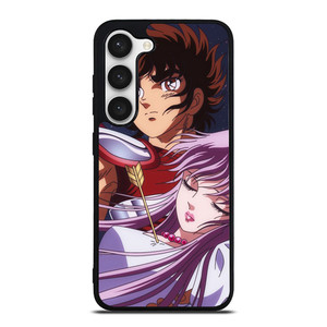 SAINT SEIYA PEGASUSAND PRINCESS ATHENA Samsung Galaxy S23 Case Cover