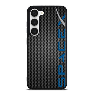 SPACE X LOGO METAL Samsung Galaxy S23 Case Cover