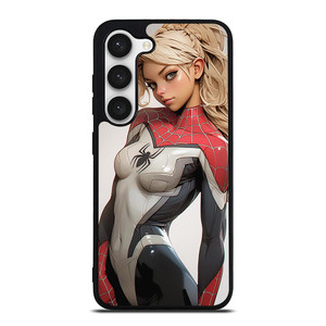 SPIDER GIRL SEXY MARVEL COMICS CARTOON Samsung Galaxy S23 Case Cover