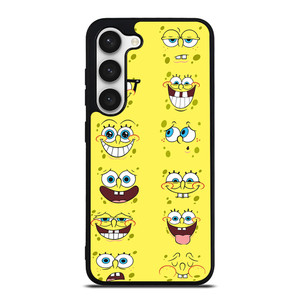 SPONGE BOB MOOD FACE Samsung Galaxy S23 Case Cover