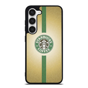 STARBUCKS COFFEE GREEN STRIPE Samsung Galaxy S23 Case Cover