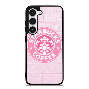 STARBUCKS COFFEE PINK WALL Samsung Galaxy S23 Case Cover