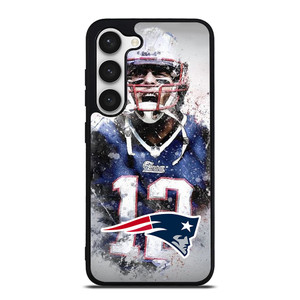 TOM BRADY NEW ENGLAND PATRIOT ART Samsung Galaxy S23 Case Cover