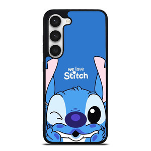 WE LOVE STITCH AND LILO CARTOON Samsung Galaxy S23 Case Cover