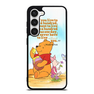 WINNIE THE POOH QUOTE Disney Samsung Galaxy S23 Case Cover