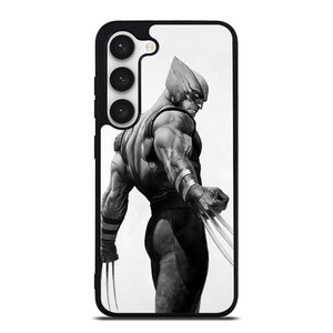 WOLVERINE X-MEN BLACK WHITE ART Samsung Galaxy S23 Case Cover