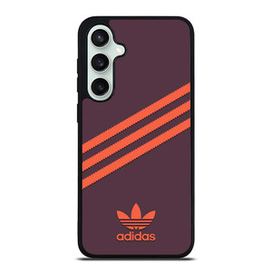 ADIDAS ORIGINALS STRIPES PURPLE ORANGE Samsung Galaxy S23 FE Case Cover