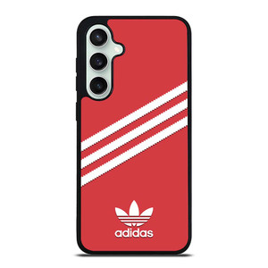 ADIDAS ORIGINALS STRIPES SCARLET RED Samsung Galaxy S23 FE Case Cover