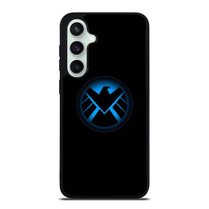 AGENTS OF SHIELD MARVEL LOGO BLUE Samsung Galaxy S23 FE Case Cover