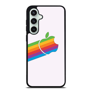 APPLE RETRO DESIGN WHITE Samsung Galaxy S23 FE Case Cover