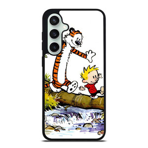 CALVIN AND HOBBES CARTOON Samsung Galaxy S23 FE Case Cover