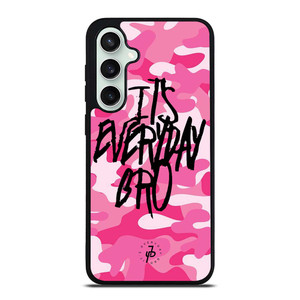 CAMO PINK JAKE PAUL EVERYDAY BRO Samsung Galaxy S23 FE Case Cover