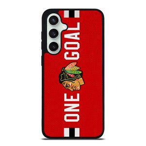 CHICAGO BLACKHAWKS ONE GOAL Samsung Galaxy S23 FE Case Cover