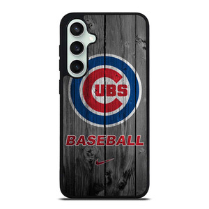 CHICAGO CUBS WOODEN LOGO Samsung Galaxy S23 FE Case Cover