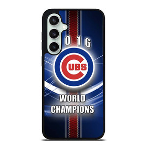 CHICAGO CUBS WORLD CHAMPIONS Samsung Galaxy S23 FE Case Cover