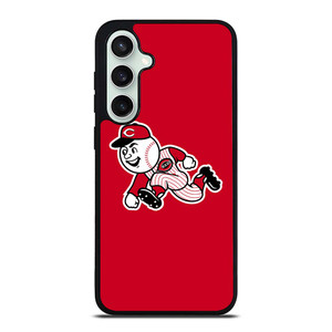 CINCINNATI REDS MASCOT MLB BASEBALL TEAM LOGO Samsung Galaxy S23 FE Case Cover