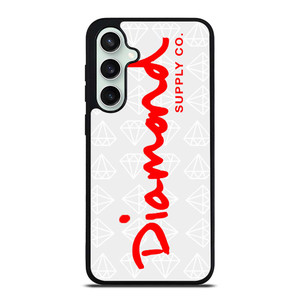 DIAMOND SUPPLY CO LOGO RED Samsung Galaxy S23 FE Case Cover