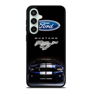 FORD MUSTANG CAR BLUE Samsung Galaxy S23 FE Case Cover