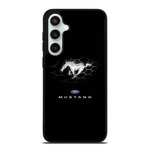 FORD MUSTANG LOGO BLACK Samsung Galaxy S23 FE Case Cover
