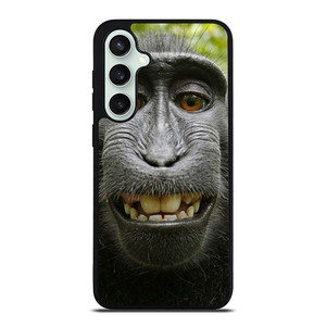 FUNNY MACACA NIGRA MONKEY SELFIE Samsung Galaxy S23 FE Case Cover
