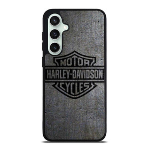 HARLEY DAVIDSON MOTORCYCLES COMPANY LOGO METAL Samsung Galaxy S23 FE Case Cover