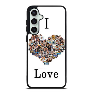 I LOVE LUKE BRYAN COLLAGE Samsung Galaxy S23 FE Case Cover