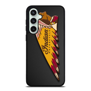 INDIAN MOTOR CYCLE CARBON LOGO Samsung Galaxy S23 FE Case Cover