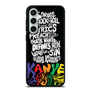 KANYE WEST LYRICS Samsung Galaxy S23 FE Case Cover