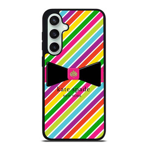 KATE SPADE NEW YORK LOGO STRIPE RIBBON ICON Samsung Galaxy S23 FE Case Cover