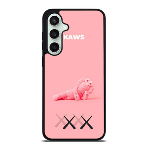 KAWS PINK LOGO MASCOT Samsung Galaxy S23 FE Case Cover