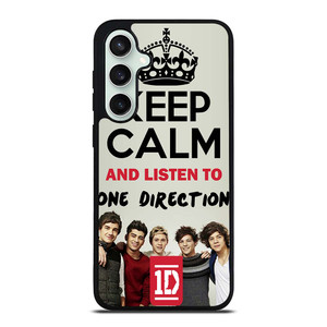 KEEP CALM AND LISTEN TO ONE DIRECTION Samsung Galaxy S23 FE Case Cover