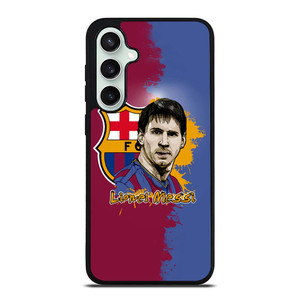 LIONEL MESSI BARCELONA ART Samsung Galaxy S23 FE Case Cover