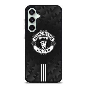 MANCHESTER UNITED BLACK LOGO Samsung Galaxy S23 FE Case Cover