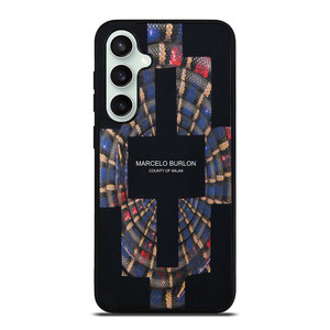 MARCELO BURLON COUNTY OF MILAN LOGO Samsung Galaxy S23 FE Case Cover