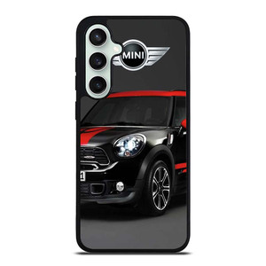 MINI COOPER CAR BLACK Samsung Galaxy S23 FE Case Cover