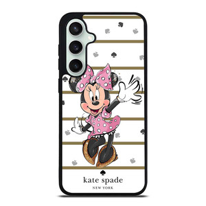 MINNIE MOUSE DISNEY KATE SPADE NEW YORK LOGO Samsung Galaxy S23 FE Case Cover