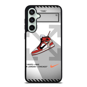 OFF WHITE NIKE AIR JORDAN CHICAGO Samsung Galaxy S23 FE Case Cover